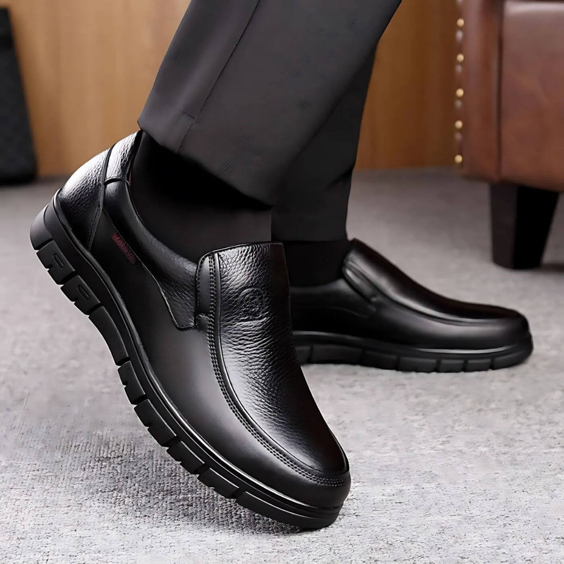 Thijmen | Veterschoenen met Antislipzool