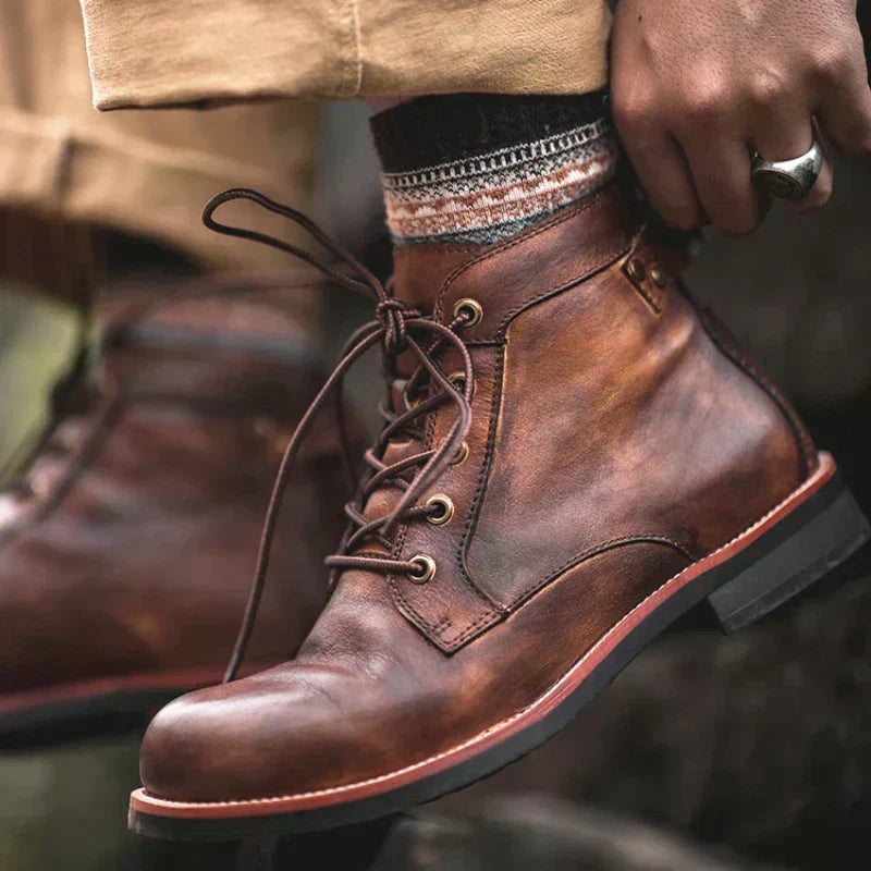 Hidde | Hoge Herenboots in Kunstleer