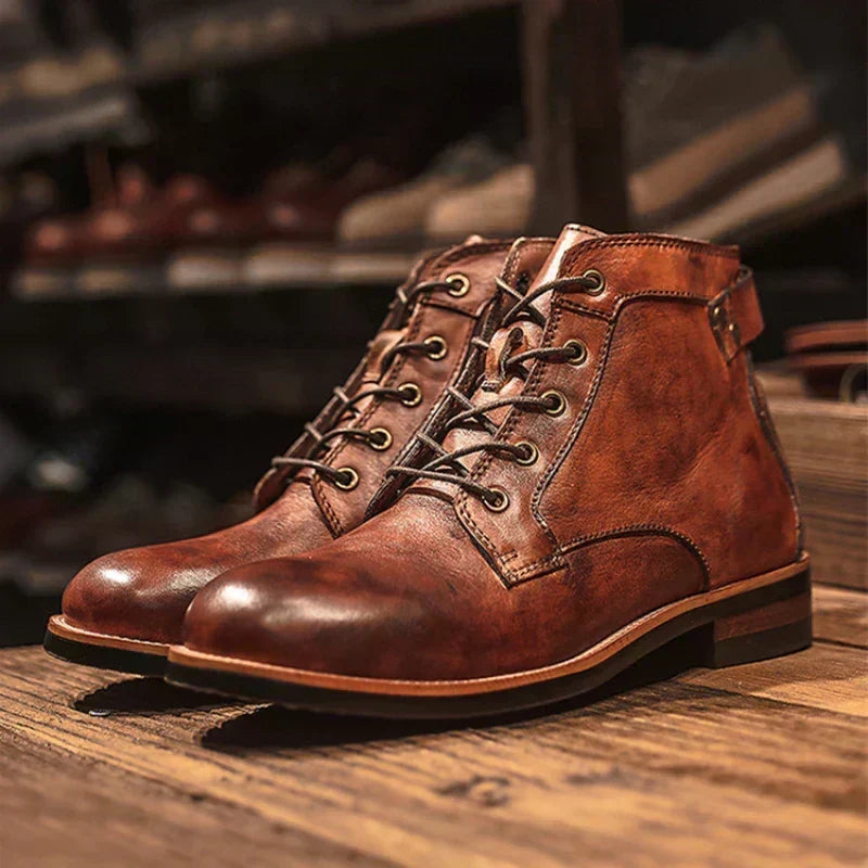 Hidde | Hoge Herenboots in Kunstleer