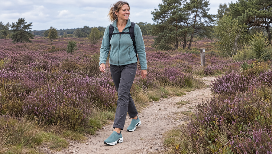 Robin allround sneakers op de heide