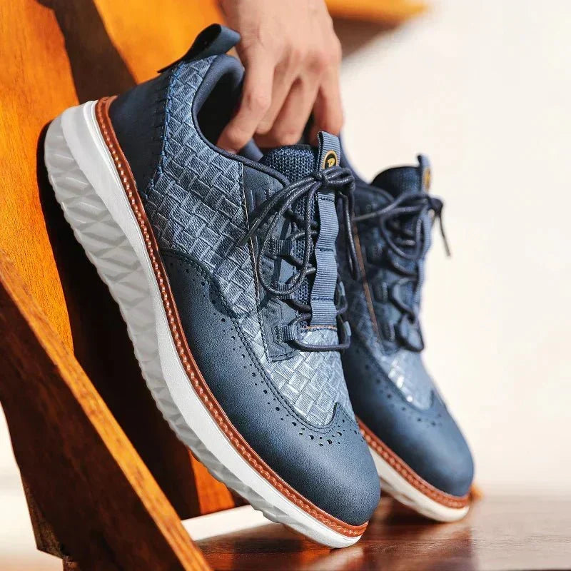 Lex | Leren Oxford Sneakers