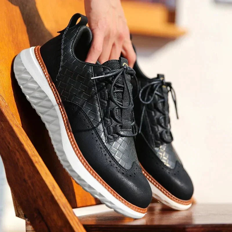 Lex | Leren Oxford Sneakers