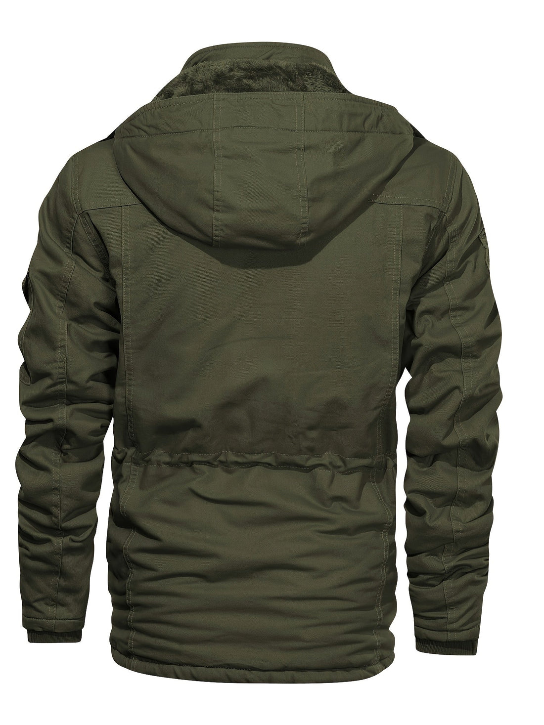 Arjen | Lange Outdoorjas met Capuchon