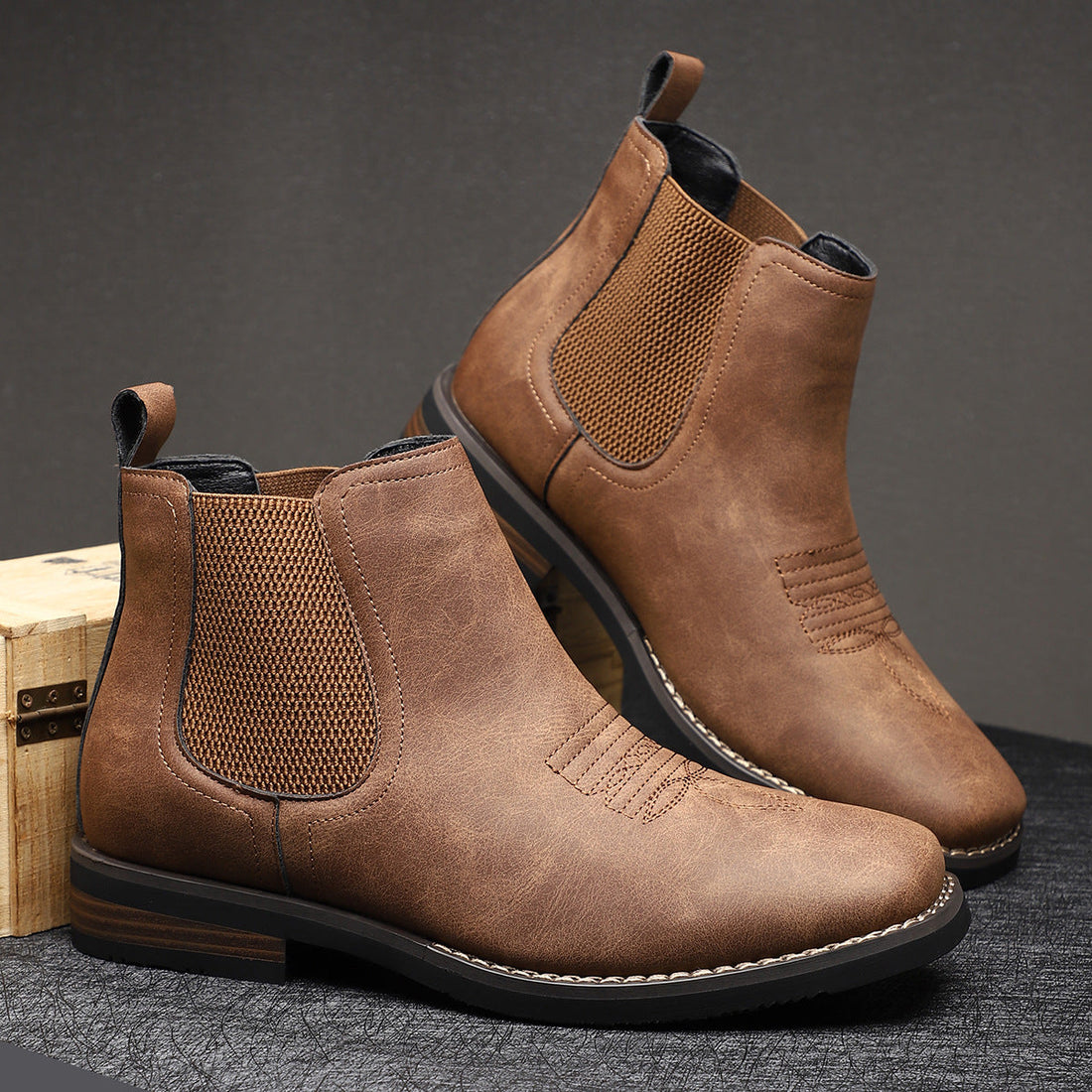 Olaf | Chelsea Boots met Elastiek