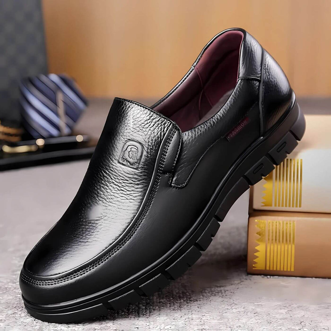Thijmen | Veterschoenen met Antislipzool
