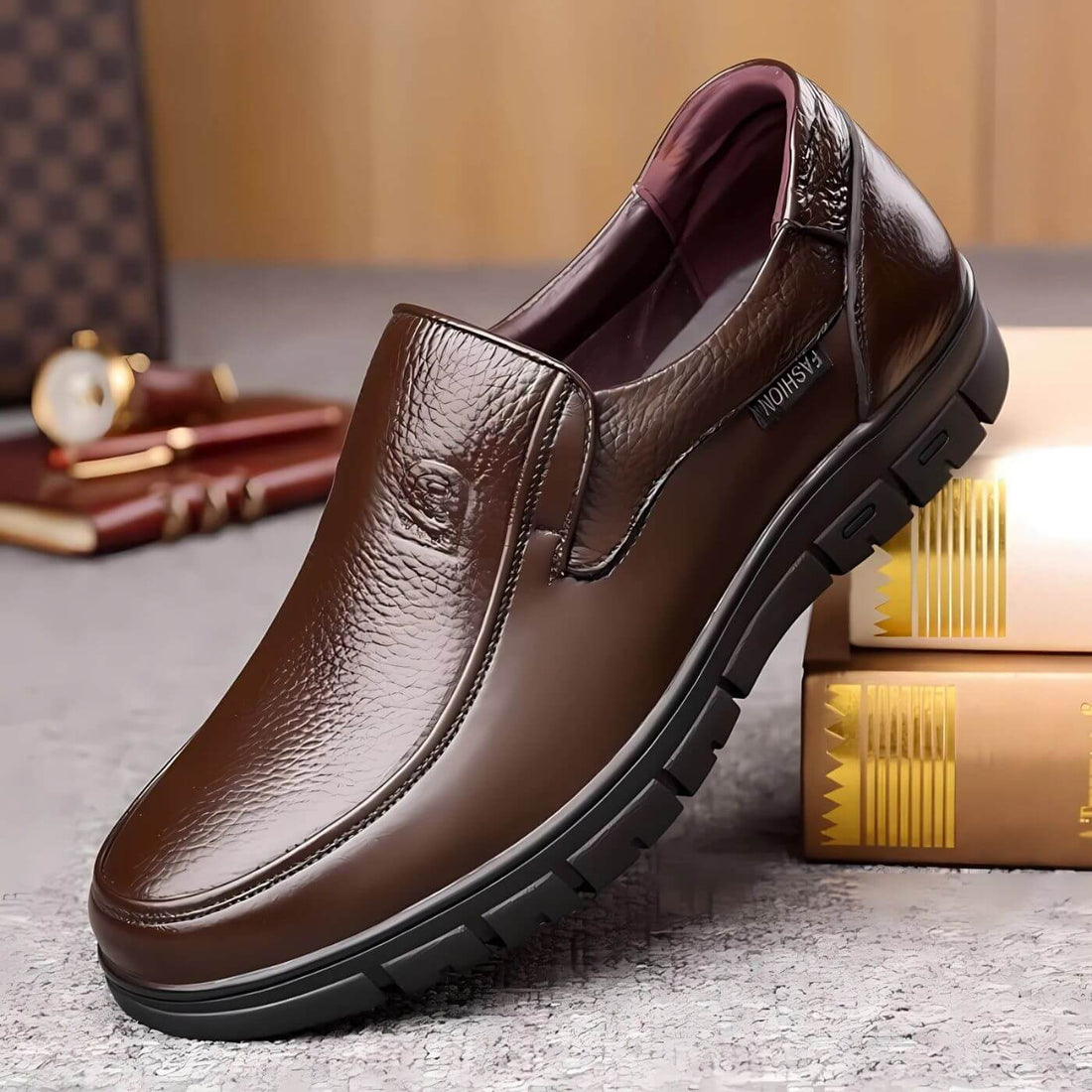 Thijmen | Veterschoenen met Antislipzool