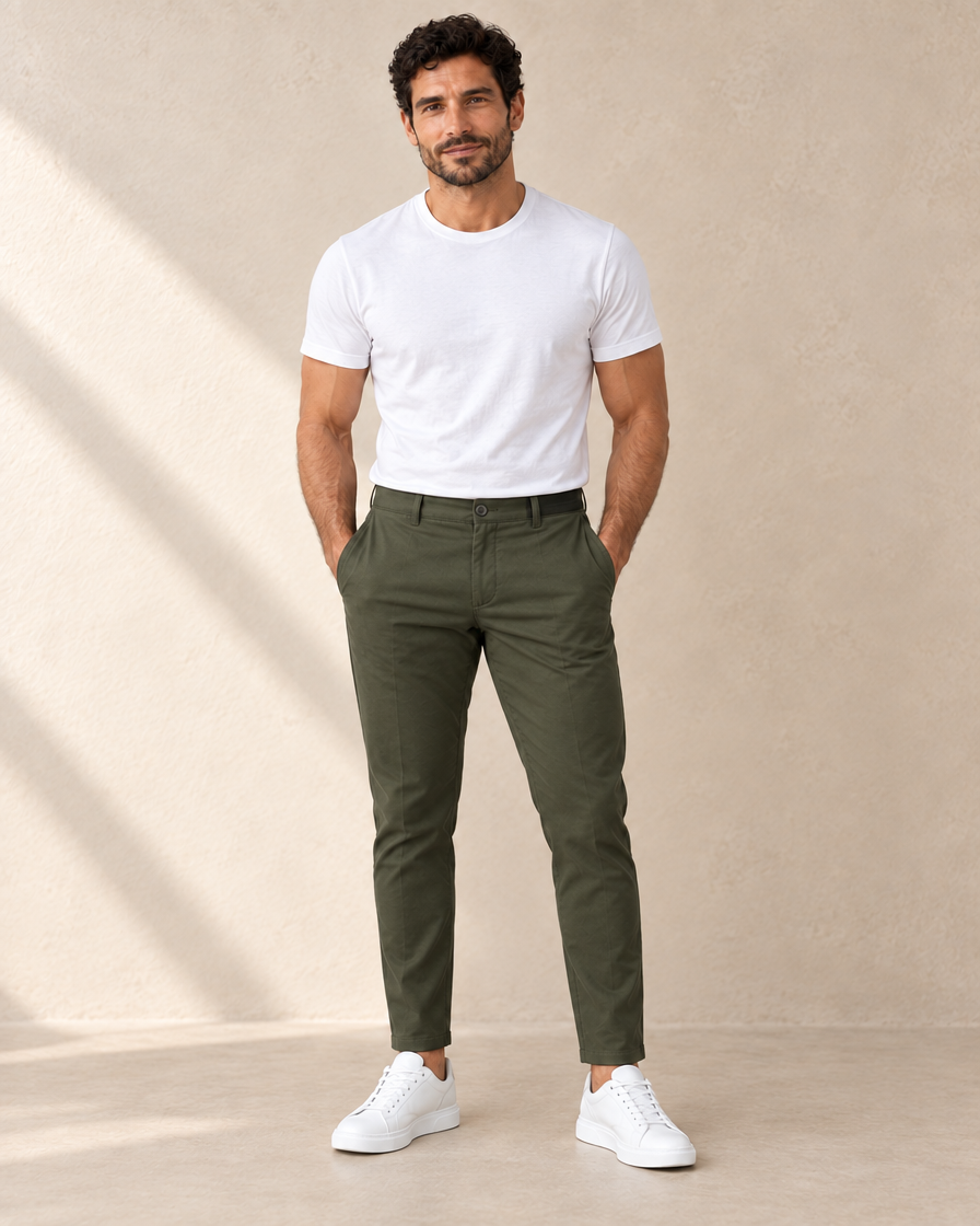 Heren Slim Fit Chino