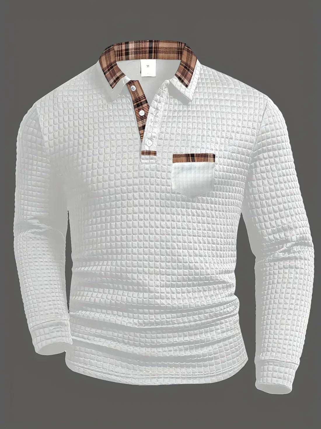 Rob | Gebreide Longsleeve met Kraag
