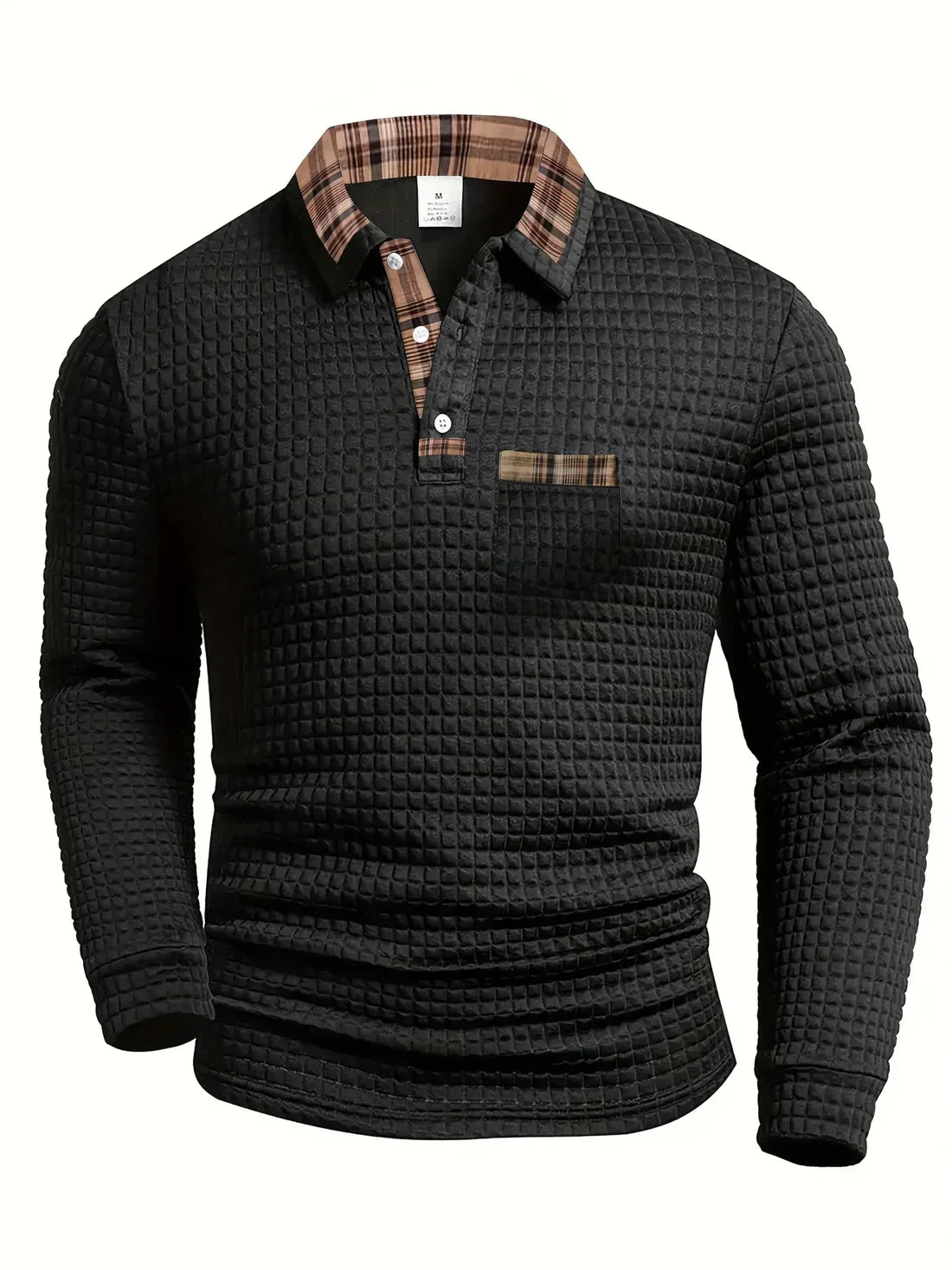 Rob | Gebreide Longsleeve met Kraag