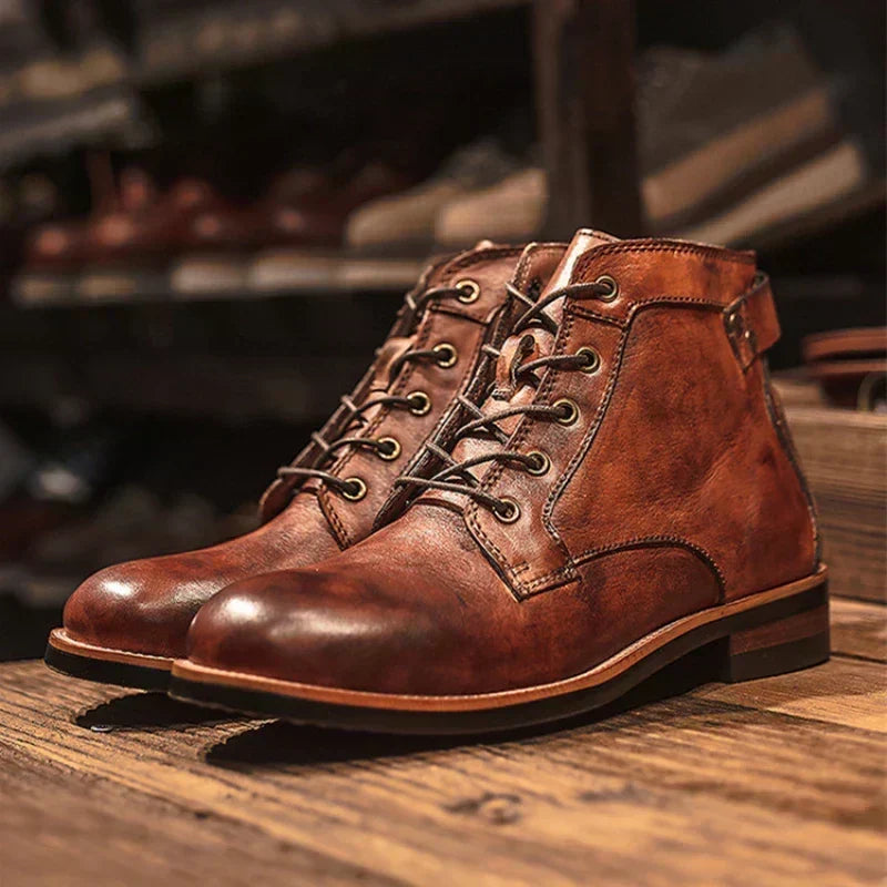 Hidde | Hoge Herenboots in Kunstleer