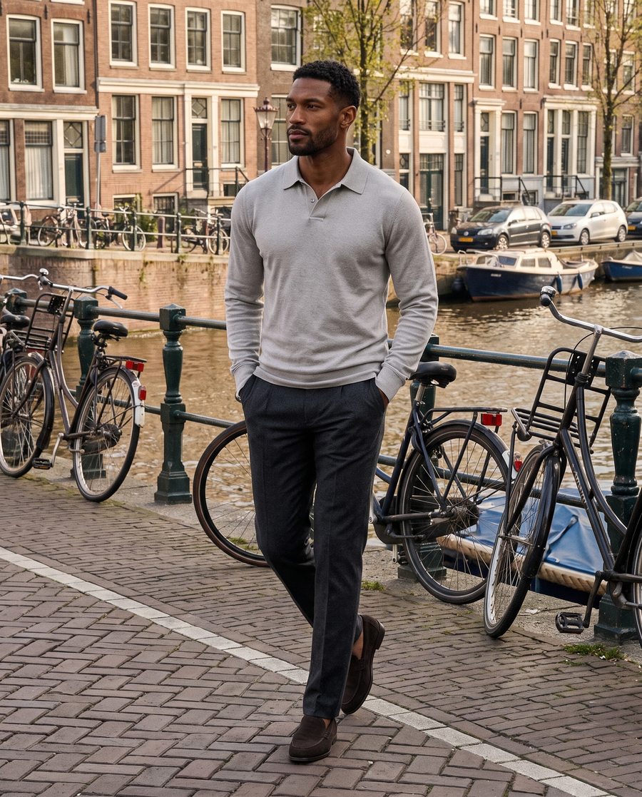 Zo draag je 'm – Heren Casual Polo