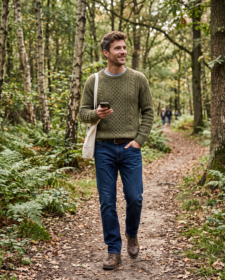 Zo draag je 'm – Heren Jeans Regular Fit