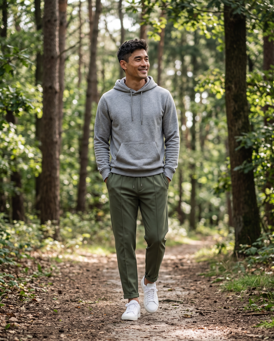 Zo draag je 'm – Heren Joggingbroek