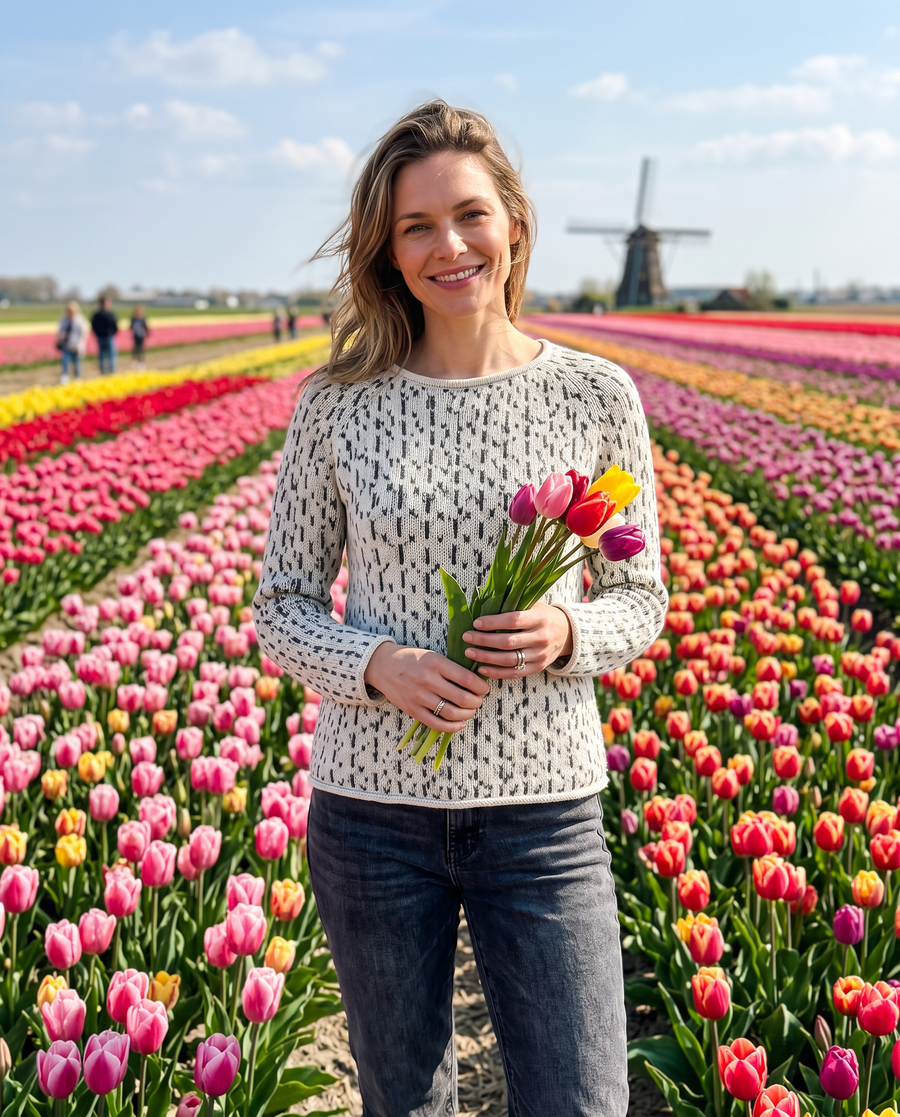 Zo draag je 'm – Dames Elegante Gebreide Trui