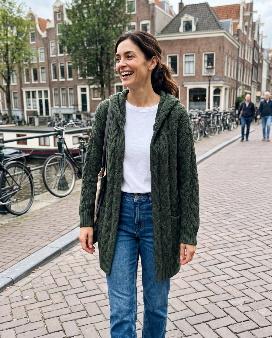 Zo draag je 'm – Dames Lang Vest