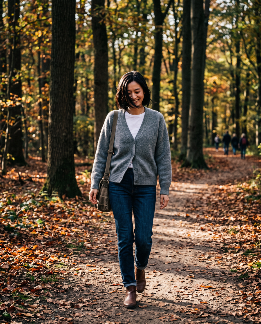 Zo draag je 'm – Dames Gebreid Vest