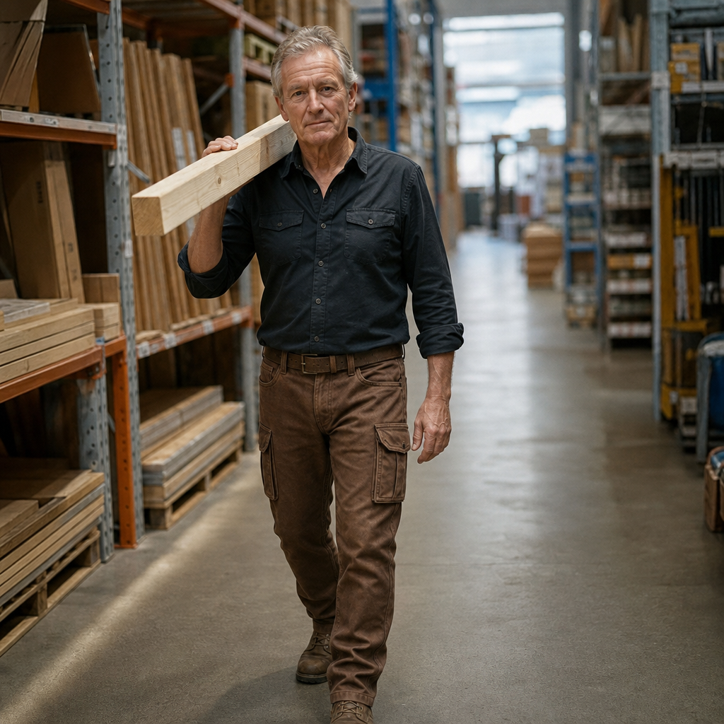 Piet Heren Werkbroek met Cargozakken