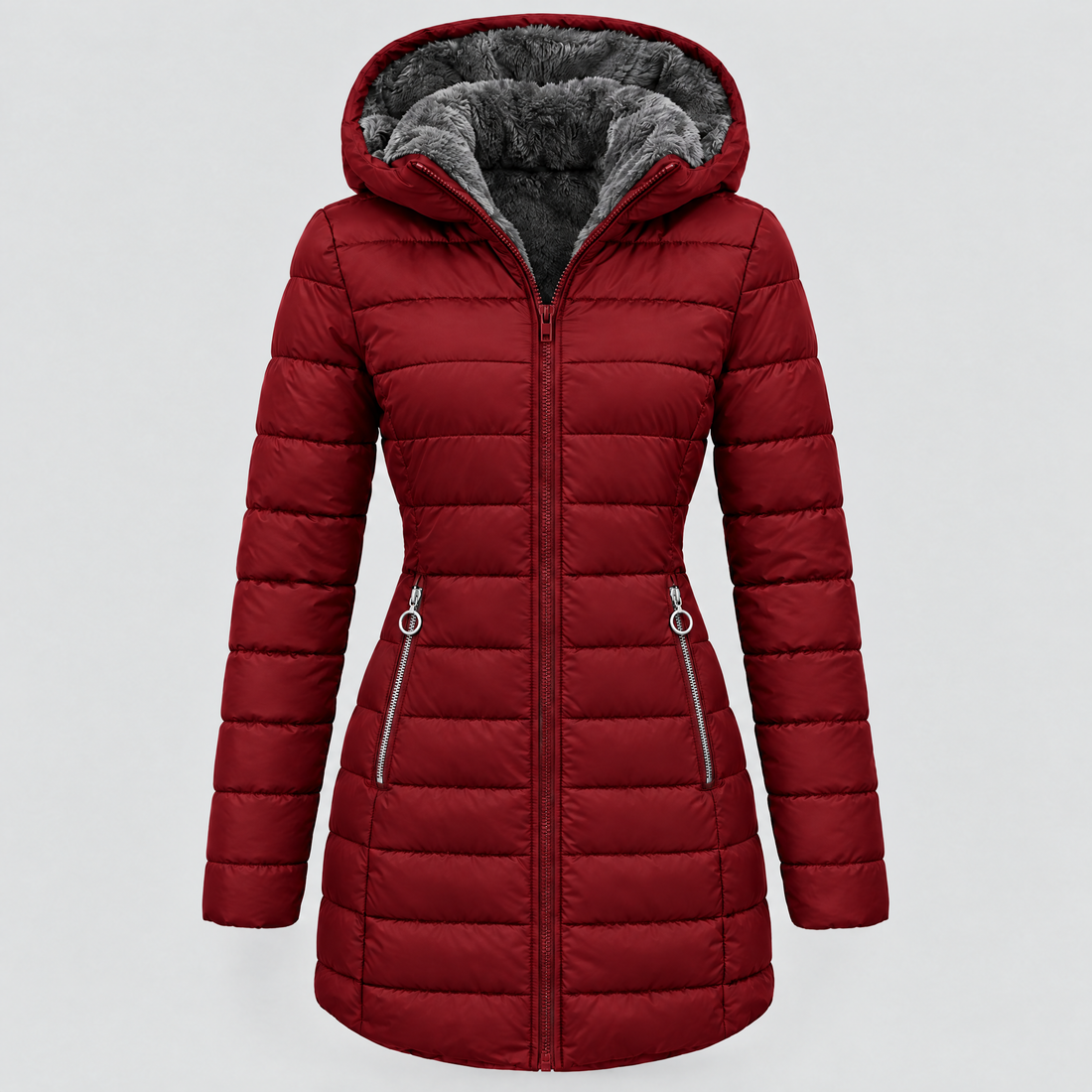 Lotte | Gewatteerde Winterjas met Pluche Voering