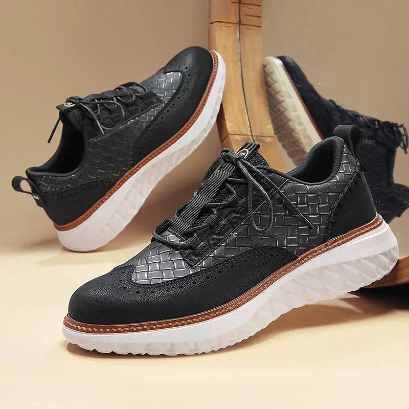 Lex | Leren Oxford Sneakers