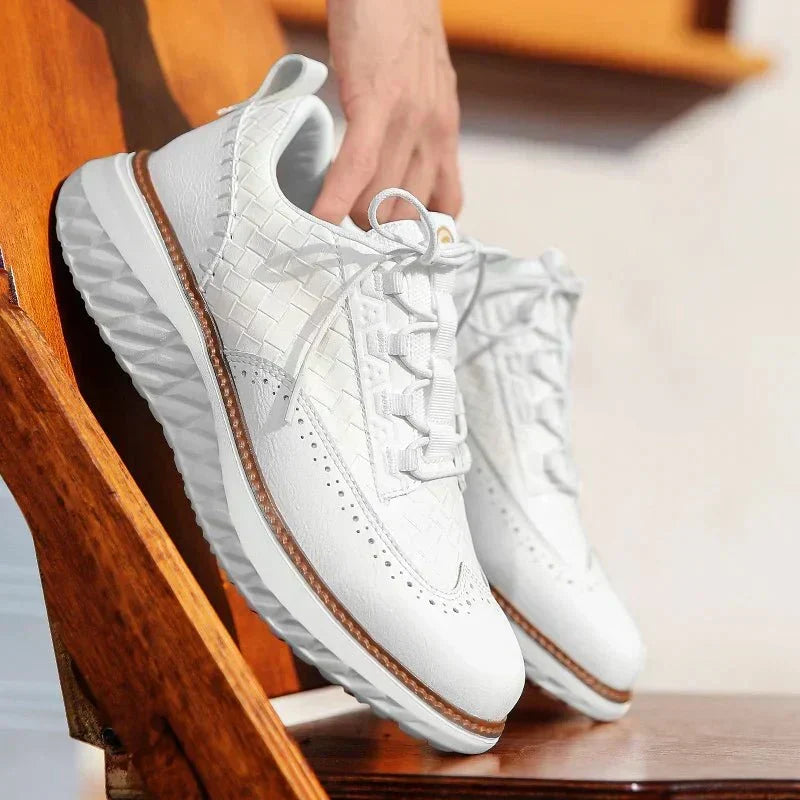 Lex | Leren Oxford Sneakers