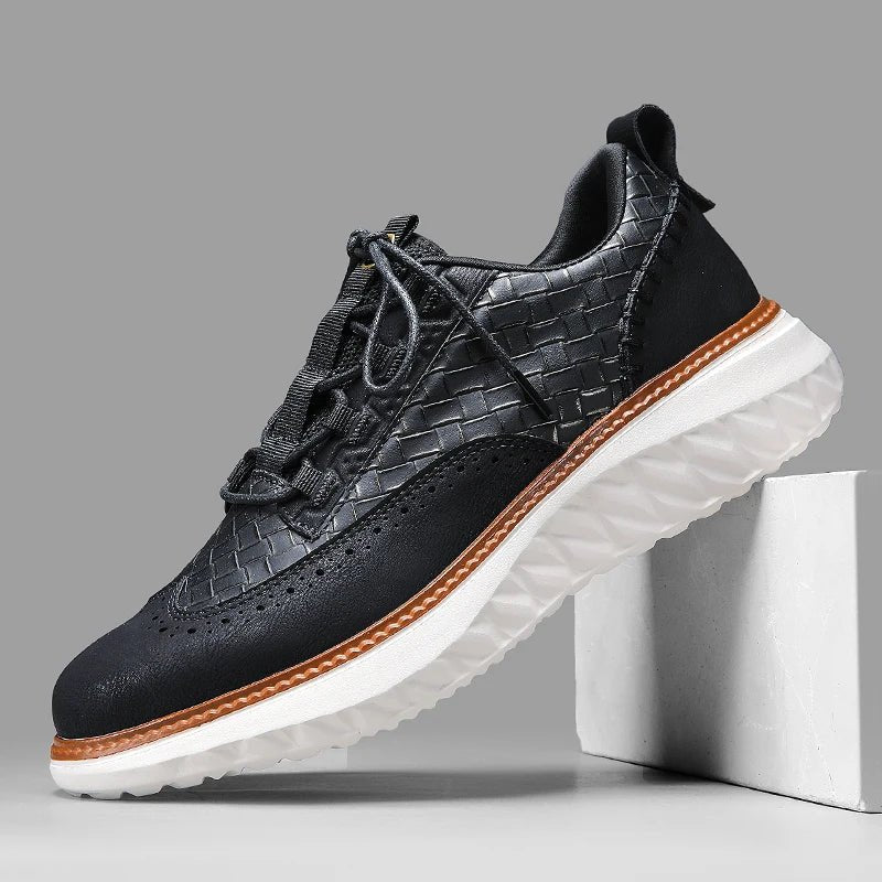 Lex | Leren Oxford Sneakers