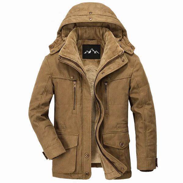 Koos | Gevoerde Parka met Capuchon